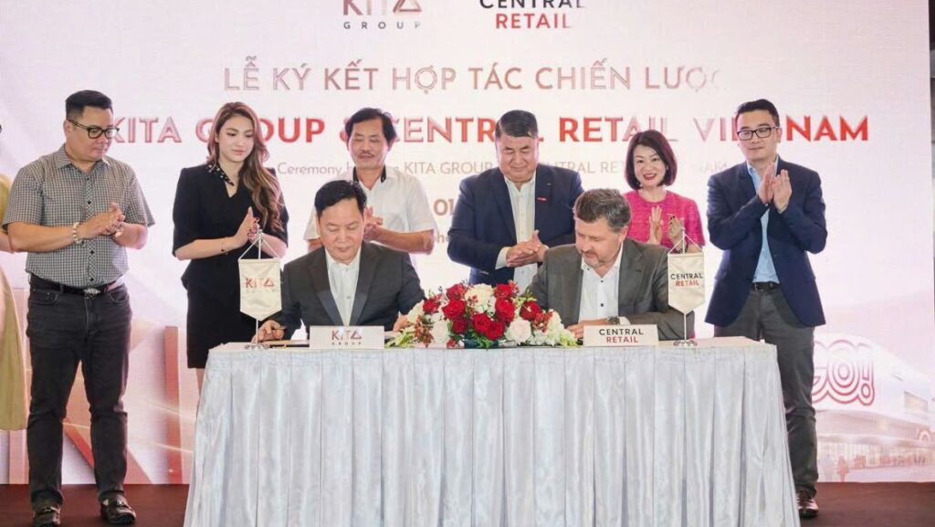 KITA Group Ký Kết Hợp Tác Chiến Lược Với Central Retail